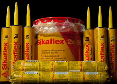 Sikaflex-2C SL 2-Part, Self-Leveling, Polyurethane Elastomeric Sealant with  Brick Color Pack